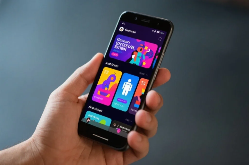 Android设备上运行的风暴娱乐APP界面